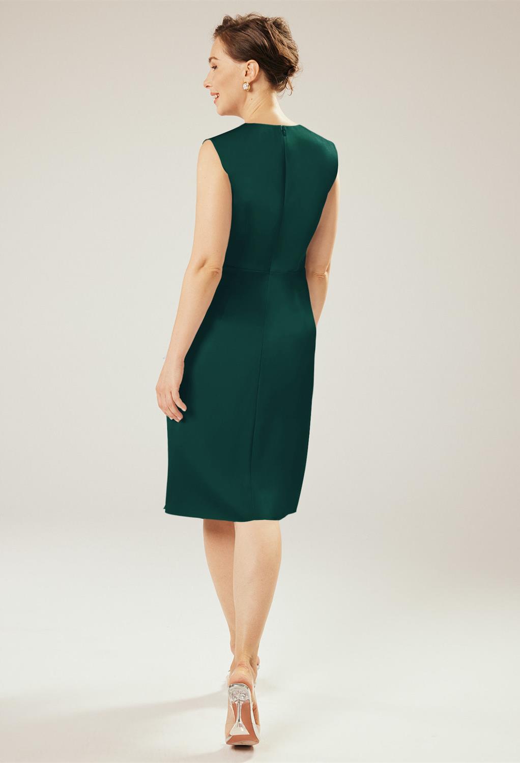 AW Peggy Hunter Green  Spring Mother of The Bride Dresses